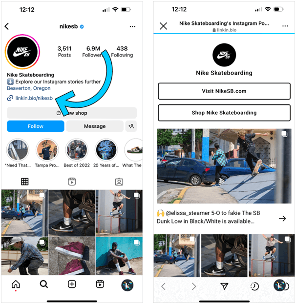 Instagram Bio Optimization